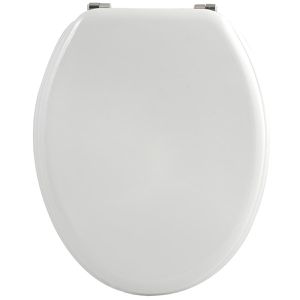 Produktbild für WC-Sitz MSV Uni 140003, oval, aus Holz