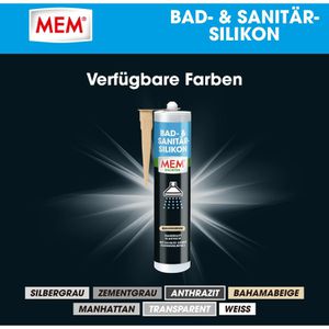 Produktbild für Silikon MEM Bad- &amp; Sanitär, bahamabeige