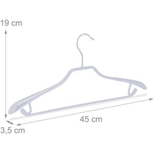 Produktbild für Kleiderbügel Relaxdays 10032585, aus Metall