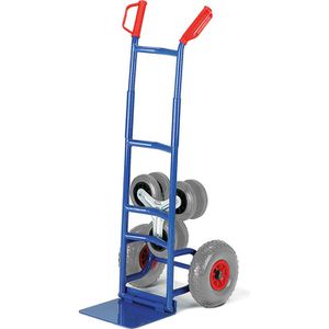 Rollcart Sackkarre Treppenkarre 20-9854, klappbar, Wechselräder, Tragkraft 150kg, Schaufel 30x22cm