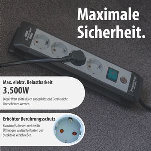 Produktbild für Steckdosenleiste Brennenstuhl Premium-Line, 1,8m