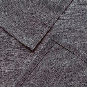 Produktbild für Tischdecke Delindo Wien, anthrazit, Ø 140 cm
