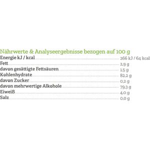 Produktbild für Kakao xweet gesüßt mit Erythrit, Pulver, BIO