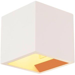 Wandleuchte SLV Plastra, aus Gips, für innen