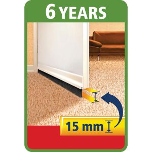 Produktbild für Türdichtung Tesa 5403, tesamoll Textile, braun