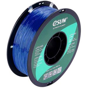 Filament eSUN eTPU-95A, TPU, blau transparent