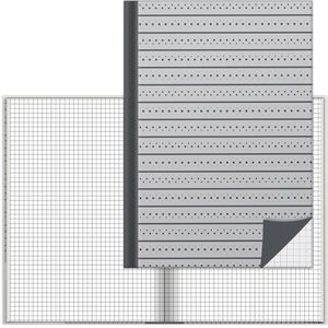 Notizbuch RNK Grey, 46804, grau, A5