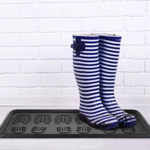 Produktbild für Schuhabtropfschale Relaxdays 10046460, aus Gummi