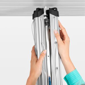 Produktbild für Wäschespinne Brabantia Essential, 323201, silber