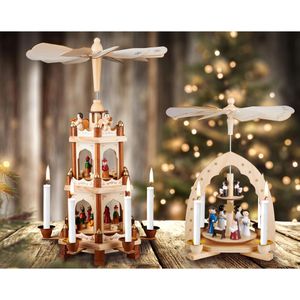 Produktbild für Kerzen BRUBAKER Candlelights, Baumkerzen