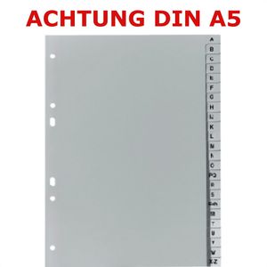 Produktbild für Register Exacompta 1743B, A5, A-Z