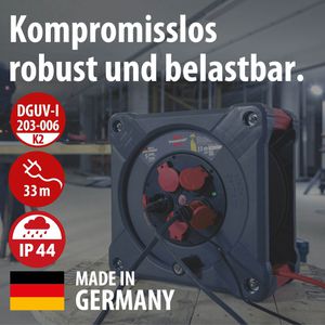 Produktbild für Kabeltrommel Brennenstuhl Professional KA3110, 33m