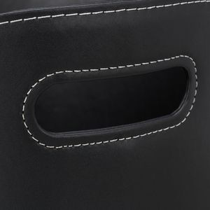 Produktbild für Kaminholzkorb Relaxdays 10028790 L, schwarz