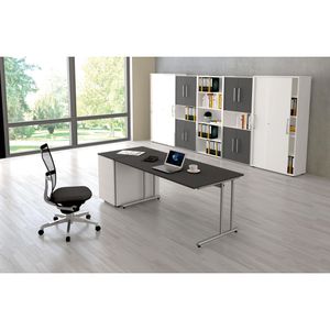 Produktbild für Schreibtisch Kerkmann start up 4347, graphit / silber