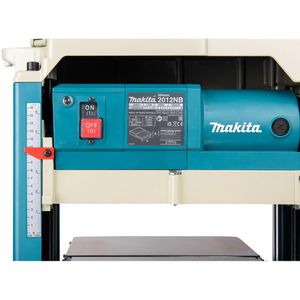 Produktbild für Dickenhobel Makita 2012NB, 1650 W, Spanabnahme 0-3 mm