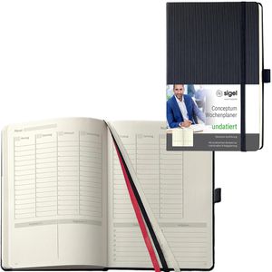 Produktbild für Buchkalender Sigel CO700, Conceptum, jahresunabhängig