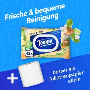 Produktbild für Feuchtes-Toilettenpapier Tempo Mein Verwöhnmoment