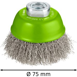 Produktbild für Drahtbürste Bosch 2608622102, Topfbürste Ø 75mm