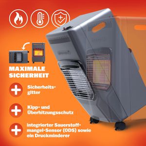 Produktbild für Heizstrahler Monzana 109701, Piezo, outdoor