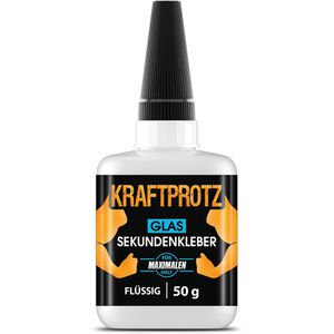 Produktbild für Sekundenkleber Kraftprotz Glas &amp; Spiegel, KPFG50