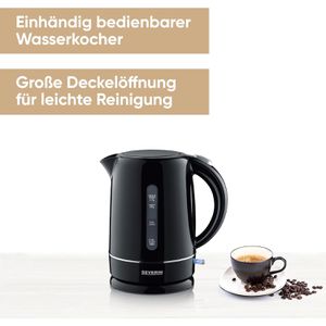 Produktbild für Wasserkocher Severin WK 4322, schwarz