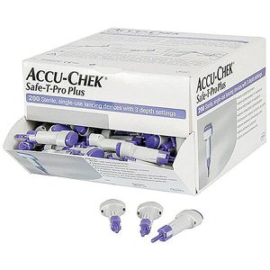 Lanzetten Accu-Chek Safe-T Pro Plus, steril
