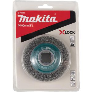 Produktbild für Drahtbürste Makita D-73449, Scheibenbürste Ø 100mm