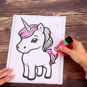 Produktbild für Klebestift Pritt Glitter Sticks, PPST2, 20g