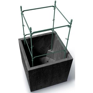 Produktbild für Pflanzkasten Prosperplast Sierra Square Beton