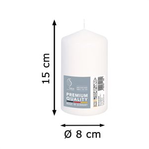 Produktbild für Kerzen Gala Typ 80/150, Stumpenkerze