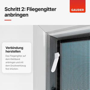 Produktbild für Fliegengitter Gauder Insektenschutz aus Polyester