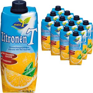 Produktbild für Eistee meinT Zitrone, im Tetrapack
