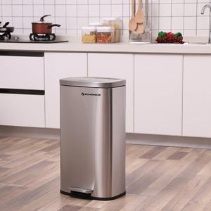 Produktbild für Mülleimer Songmics LTB03NL, silber