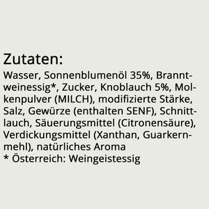 Produktbild für Knoblauchsoße Heinz mild und cremig