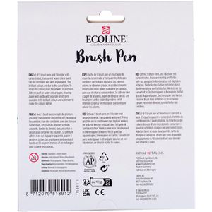 Produktbild für Brush-Pen Ecoline Pastell, 11509811