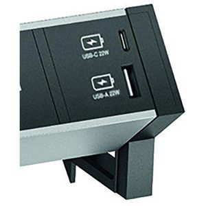 Produktbild für Tischsteckdose Bachmann Desk 2, mit 0,2 m GST18 Kabel