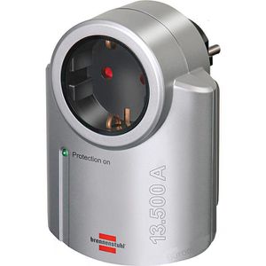 Steckdosenadapter Brennenstuhl Primera, silber