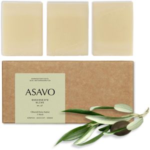 Seife ASAVO Premium handgemachte Bio Naturseife, Olivenöl