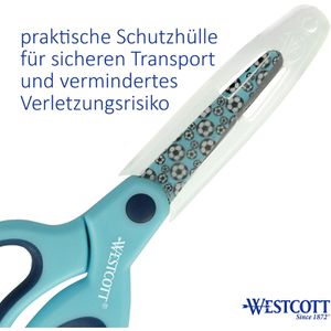 Produktbild für Kinderschere Westcott Softgrip Sporty, 13cm