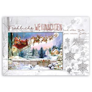 Produktbild für Weihnachtskarte Böttcher-AG Nostalgie sortiert