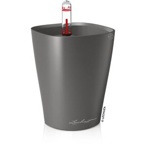 Übertopf Lechuza MINI-DELTINI, anthrazit metallic, 10x13x10 cm