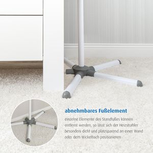 Produktbild für Heizstrahler reer EasyHeat Flex, indoor