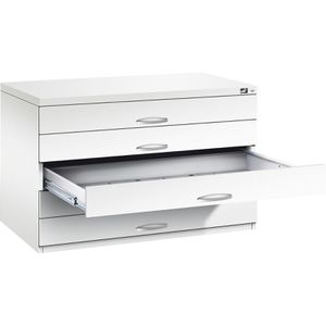 Planschrank CP-Möbel 7101-100, verkehrsweiß, DIN A1