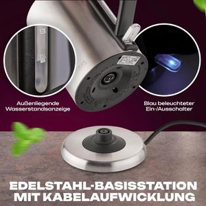 Produktbild für Wasserkocher Proficook PC-WKS 1106, silber