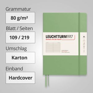 Produktbild für Notizbuch Leuchtturm1917 Composition, 366173, Karton Hardcover