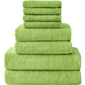 Produktbild für Handtuch NatureMark Frottier Set, apfelgrün