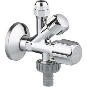 Eckventil GROHE WAS Kombi, aus Messing, selbstdichtend