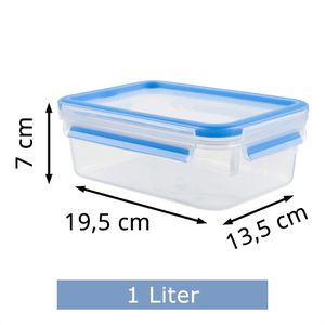 Produktbild für Frischhaltedose Emsa Clip&amp;Close 508540, aus Kunststoff