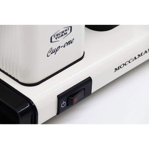 Produktbild für Kaffeemaschine Moccamaster Cup One, mit 2 Kaffeetassen
