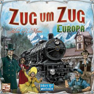 Produktbild für Brettspiel Days-of-Wonder 200098 Zug um Zug Europa